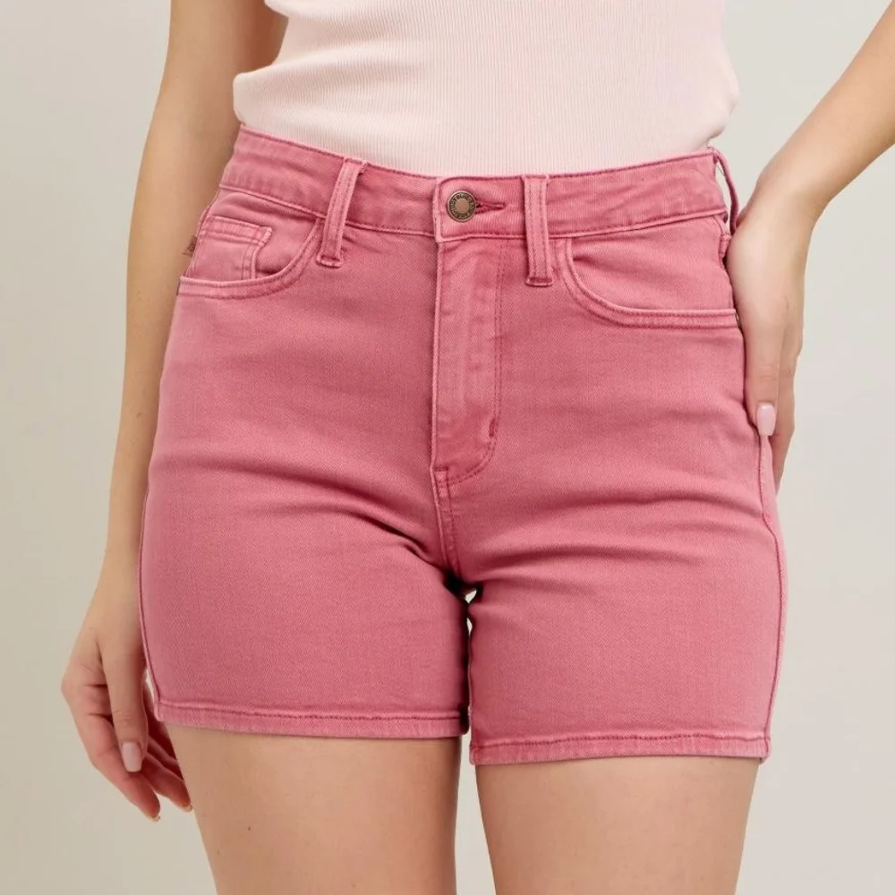 Rosy High Hopes Denim Shorts - Picture 7 of 16